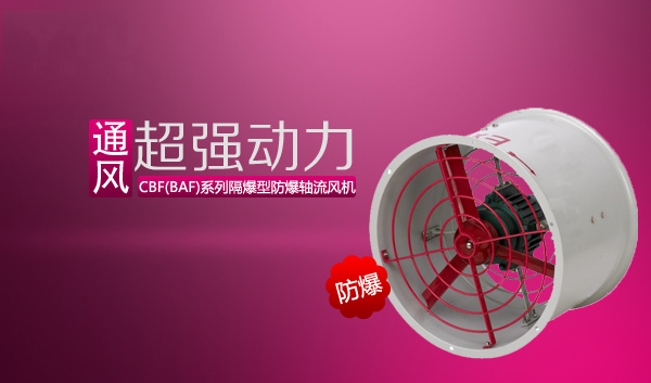 CBF(BAF)系列隔爆型防爆軸流風(fēng)機(jī)